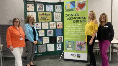 Lifeline of Ohio’s Donor Memorial Quilts