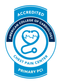 KCH is an Accredited Chest Pain Center