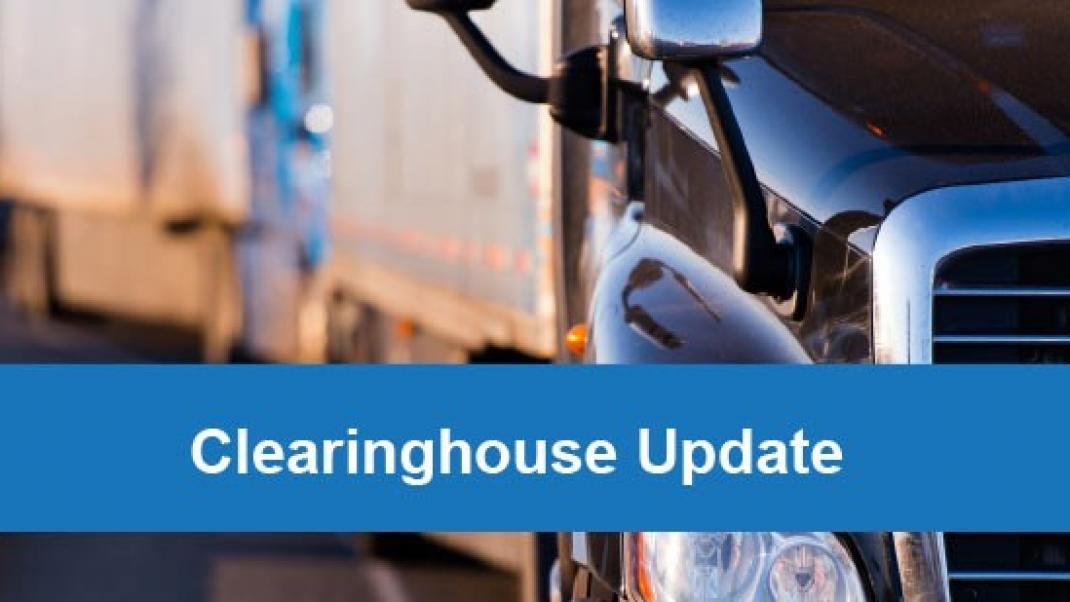 Clearinghouse Update