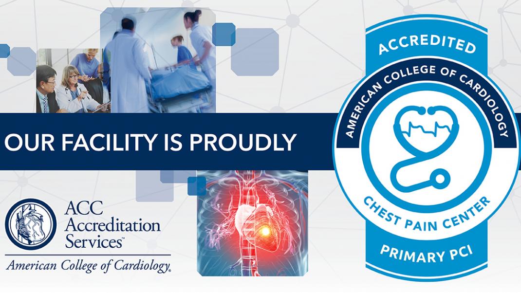 Awarded Chest Pain Center Accreditation
